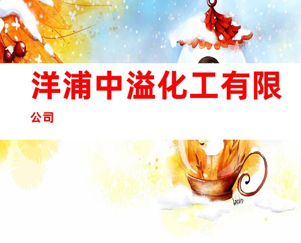 洋浦中溢化工有限公司